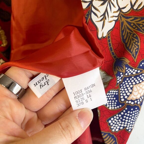 Vintage Pendleton Miss Sophisticates Floral Print Blazer Size 16 - Picture 5 of 8